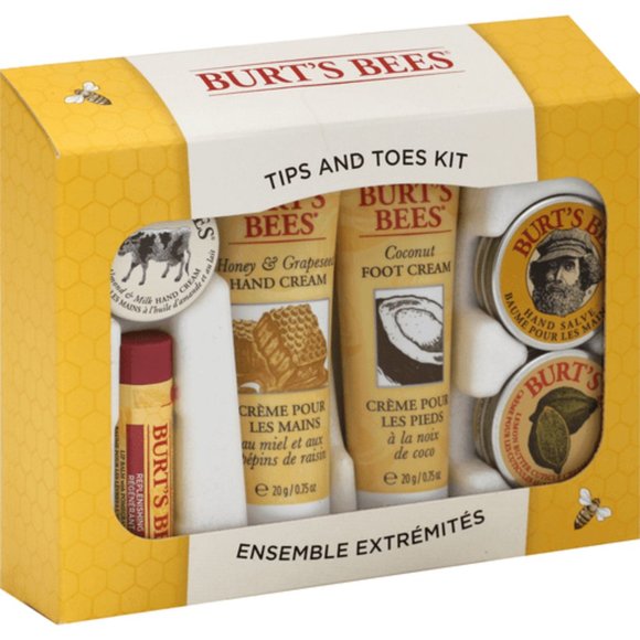 🆕 Tips & Toes 6 Piece Travel Care Kit BURT'S BEES - Picture 4 of 6